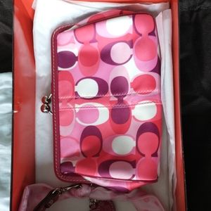 Authentic Coach wristlet